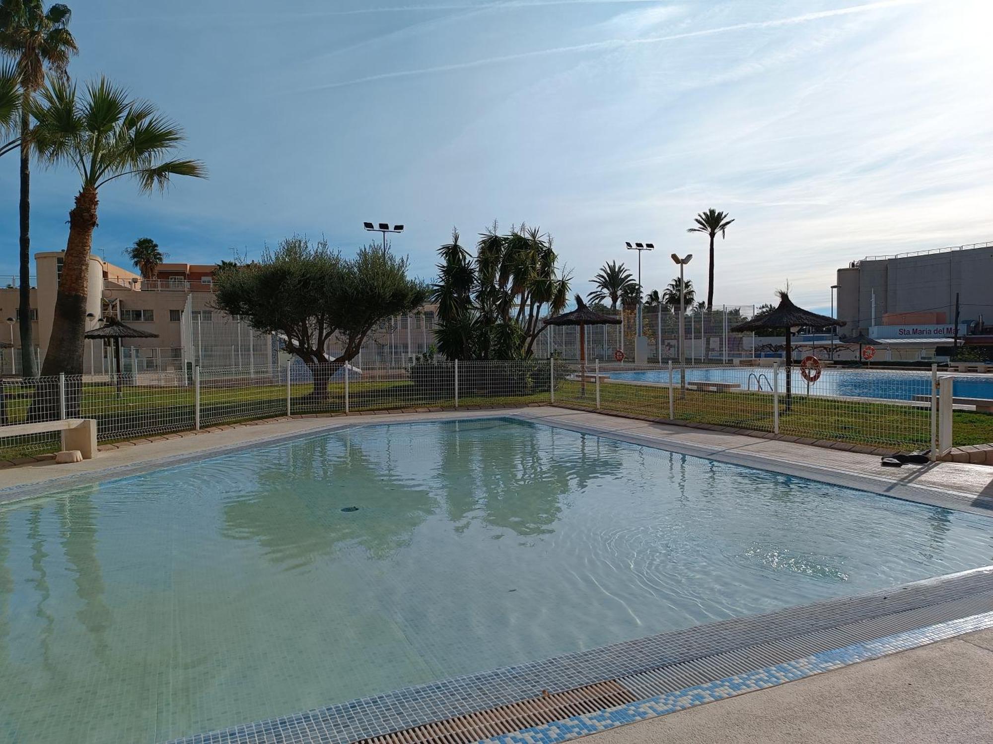 Playa Cannet 20 Km Valencia Piscina Tennis Canet d'En Berenguer Extérieur photo